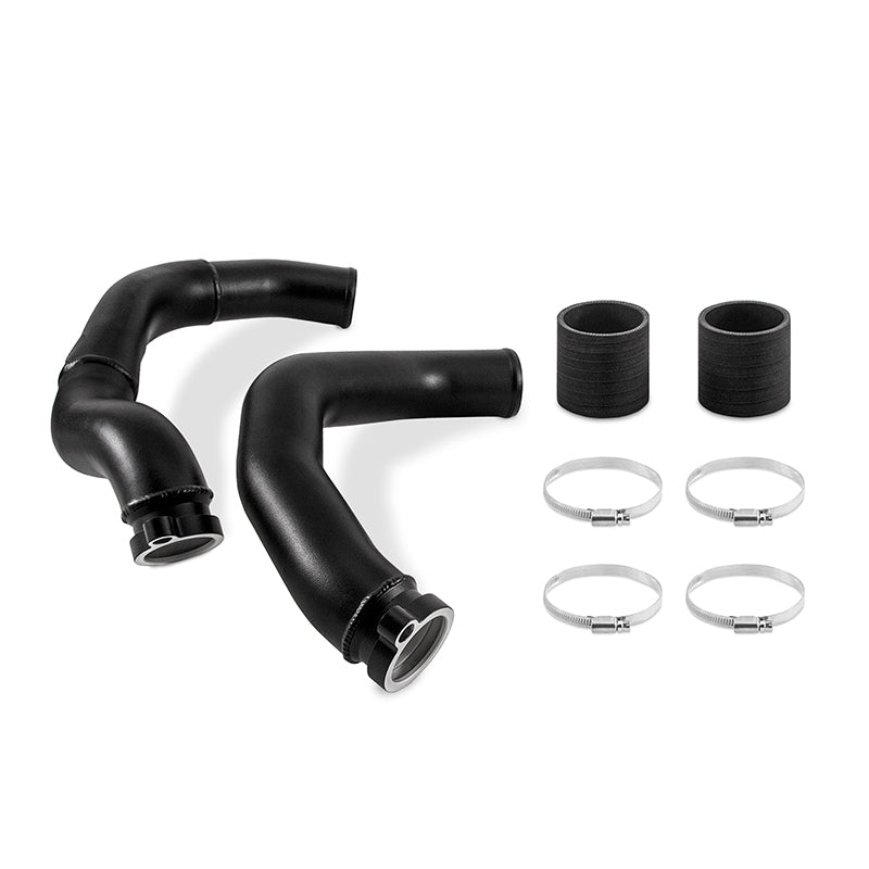Mishimoto 2015+ BMW F8X M3/M4 Charge Pipe Kit - Wrinkle Black-Performance-Silicon Valley Bimmer