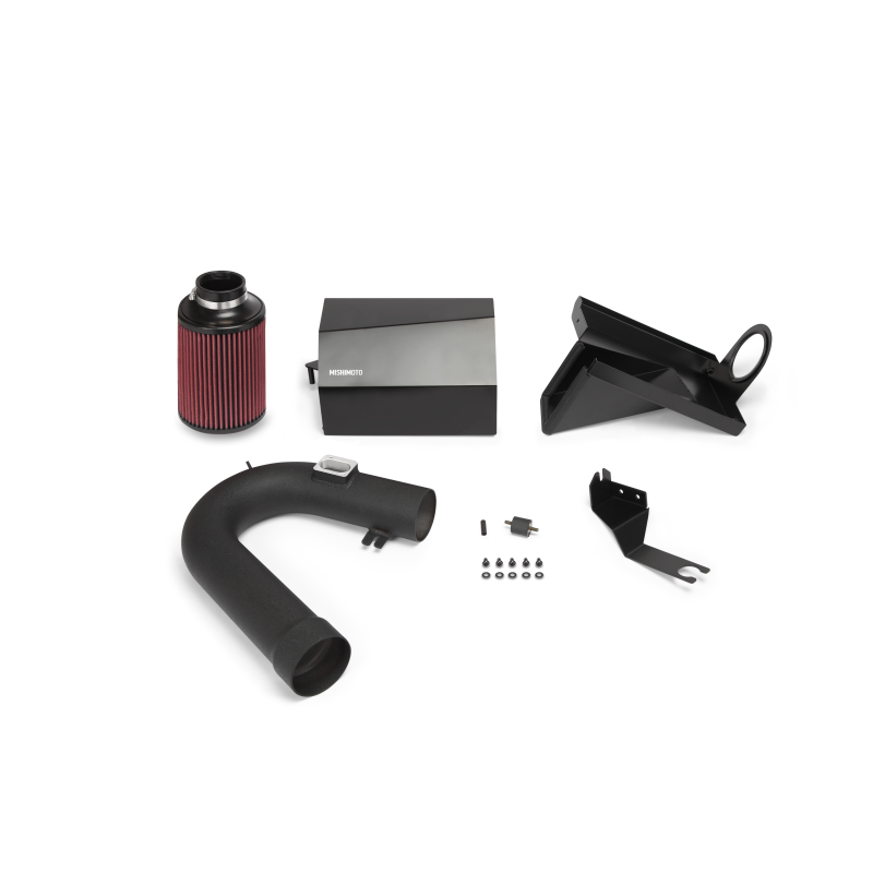 Mishimoto BMW 12-13 320i/328i / 14-15 428i / 15-16 228i Performance Air Intake Kit - Wrinkle Black-Performance-Silicon Valley Bimmer