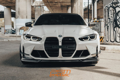 PSM Dynamic M3/M4 G80/G82/G83 - Carbon Fiber Front Spoiler-Exterior-Silicon Valley Bimmer