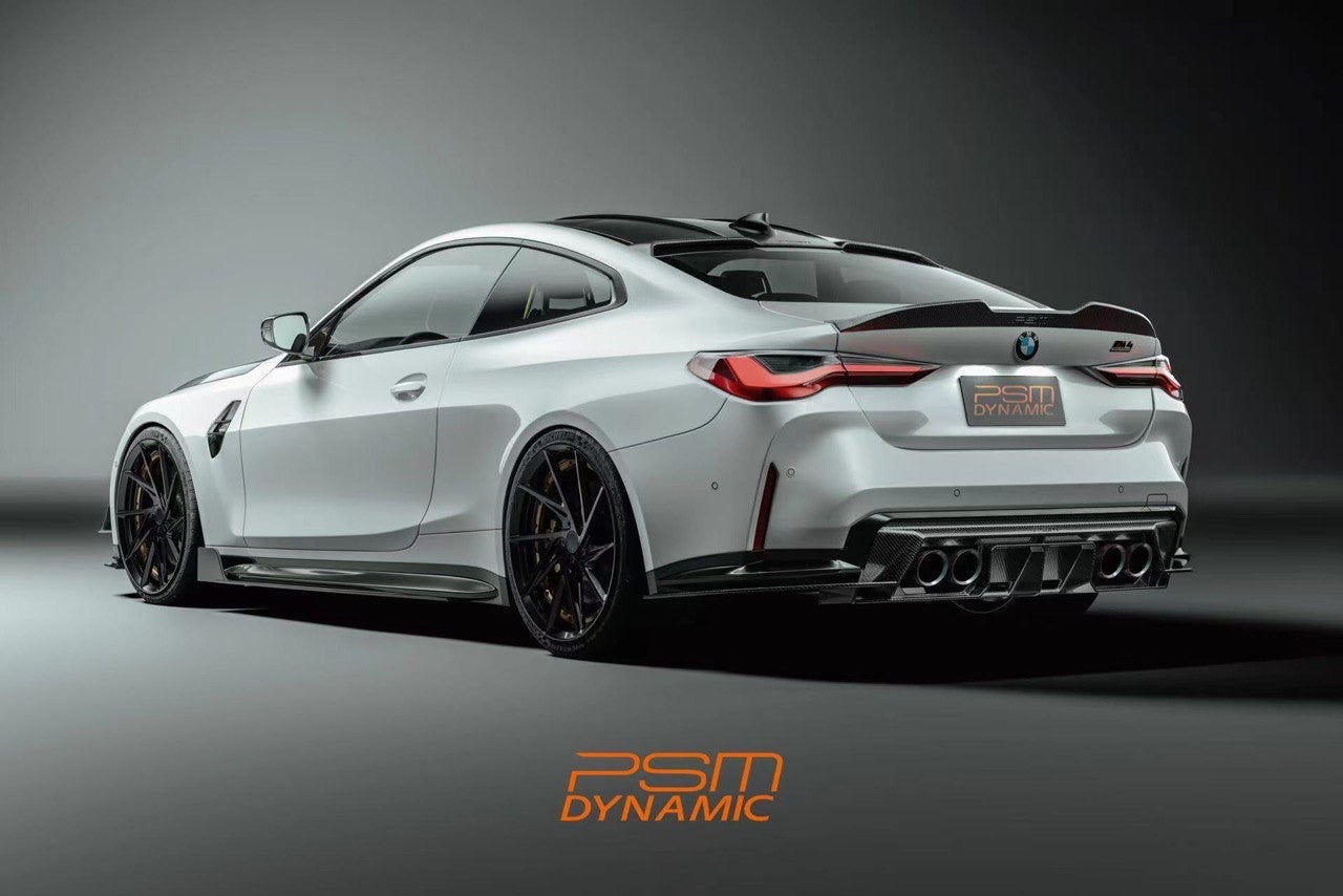 PSM Dynamic M3/M4 G80/G82/G83 - Carbon Fiber Rear Under Tray-Exterior-Silicon Valley Bimmer