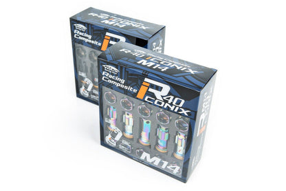 Project Kics Iconix R40 Racing Lug Nut Set - M14x1.25 Open End-Wheels-Silicon Valley Bimmer