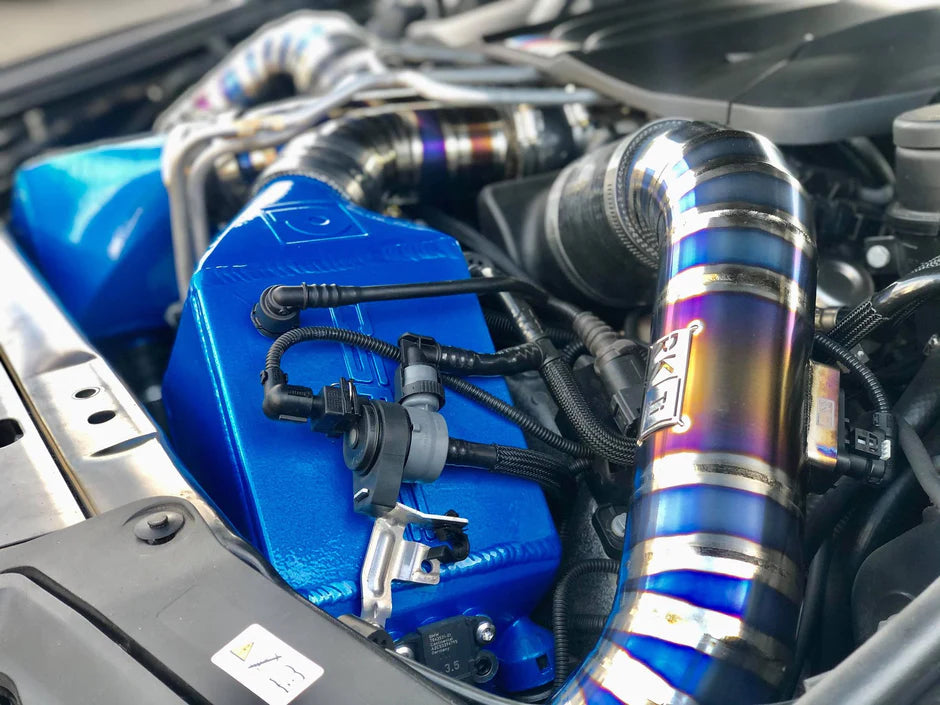 RK Titanium BMW F10 M5/ F12 & F13 M6 Front Mount Intakes-Performance-Silicon Valley Bimmer