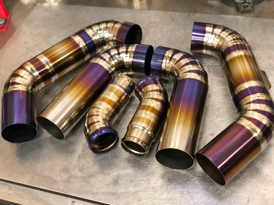 RK Titanium BMW F10 M5/ F12 & F13 M6 Front Mount Intakes-Performance-Silicon Valley Bimmer