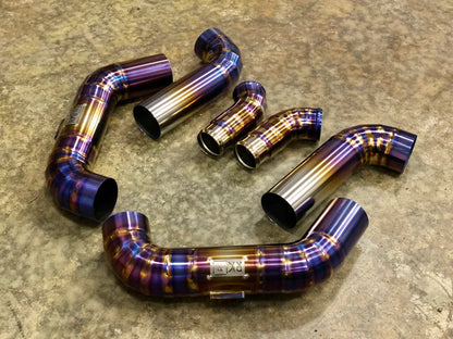 RK Titanium BMW F10 M5/ F12 & F13 M6 Front Mount Intakes-Performance-Silicon Valley Bimmer