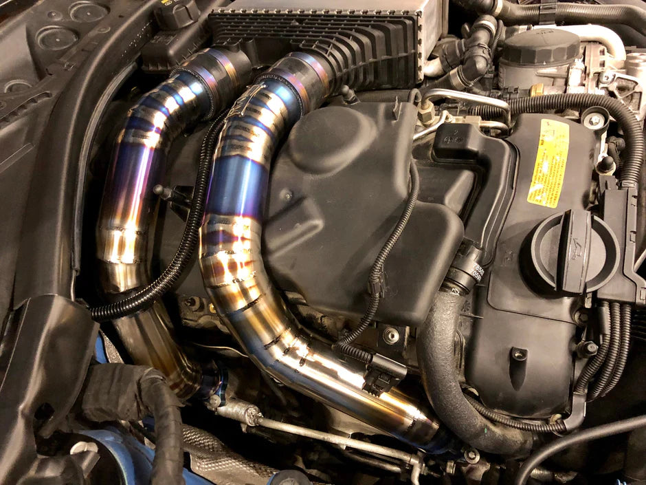 RK-Titanium BMW F8x Charge Pipe Kit-Performance-Silicon Valley Bimmer