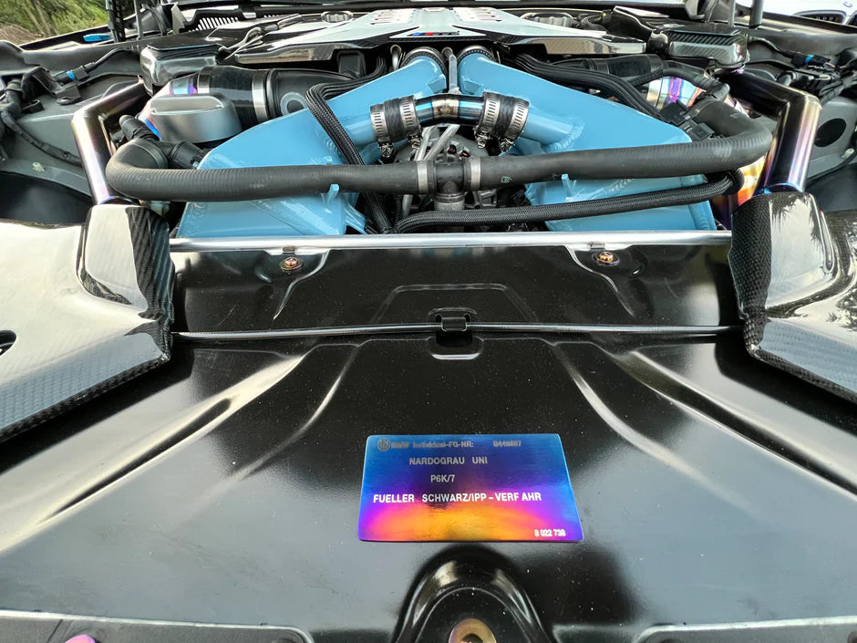 RK-Titanium BMW G8X Titanium Strut Bar (Version 2)-Suspension-Silicon Valley Bimmer