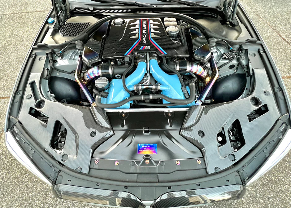 RK Titanium Front Mount Intake system for the 2018+ F90 M5-Performance-Silicon Valley Bimmer