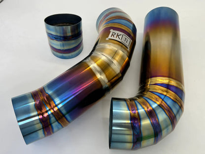 RK Titanium Front Mount Intake system for the 2018+ F90 M5-Performance-Silicon Valley Bimmer