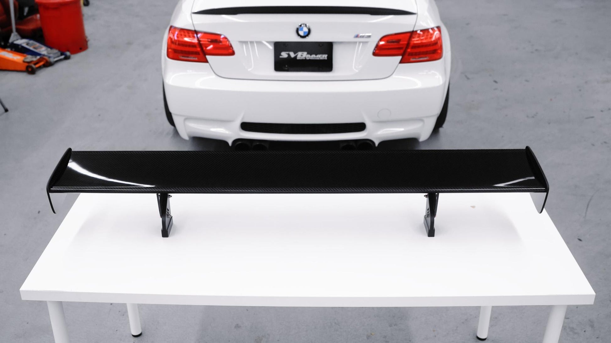 RKP E9X 3-Series / M3 / E82 1-Series / 1M Carbon Clubsport Aero Wing-Exterior-Silicon Valley Bimmer