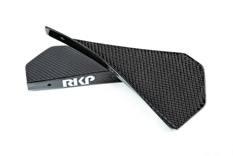 RKP F8X M3 / M4 GT4 Carbon Bumper Canard Set-Exterior-Silicon Valley Bimmer
