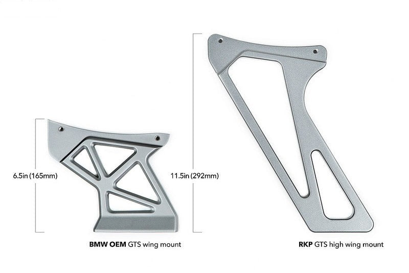 RKP GTS High Wing Mount Set-Exterior-Silicon Valley Bimmer