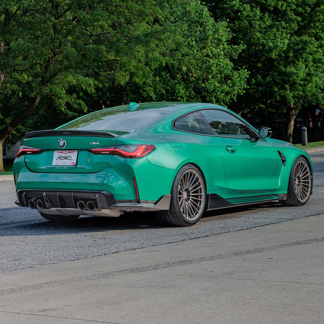 RSC Carbon Fiber Rear Diffuser Package - M Performance Style - For G80 M3 and G82 M4-Exterior-Silicon Valley Bimmer