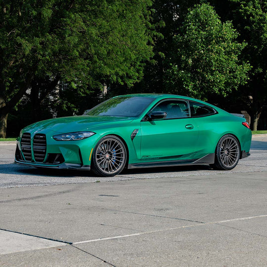 RSC Carbon Fiber Side Skirts for G82 M4 - M Performance Style-Exterior-Silicon Valley Bimmer