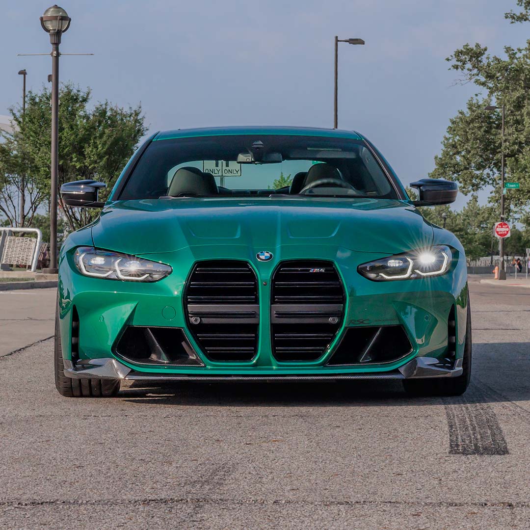 RSC Pre-Preg Carbon Fiber Front Lip for G82 M4 & G80 M3 - M Performance Style-Exterior-Silicon Valley Bimmer