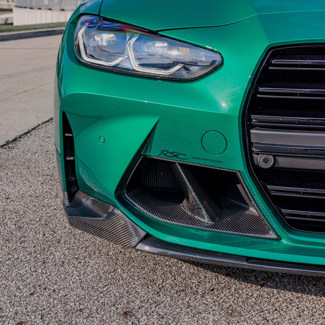 RSC Pre-Preg Carbon Fiber Front Lip for G82 M4 & G80 M3 - M Performance Style-Exterior-Silicon Valley Bimmer