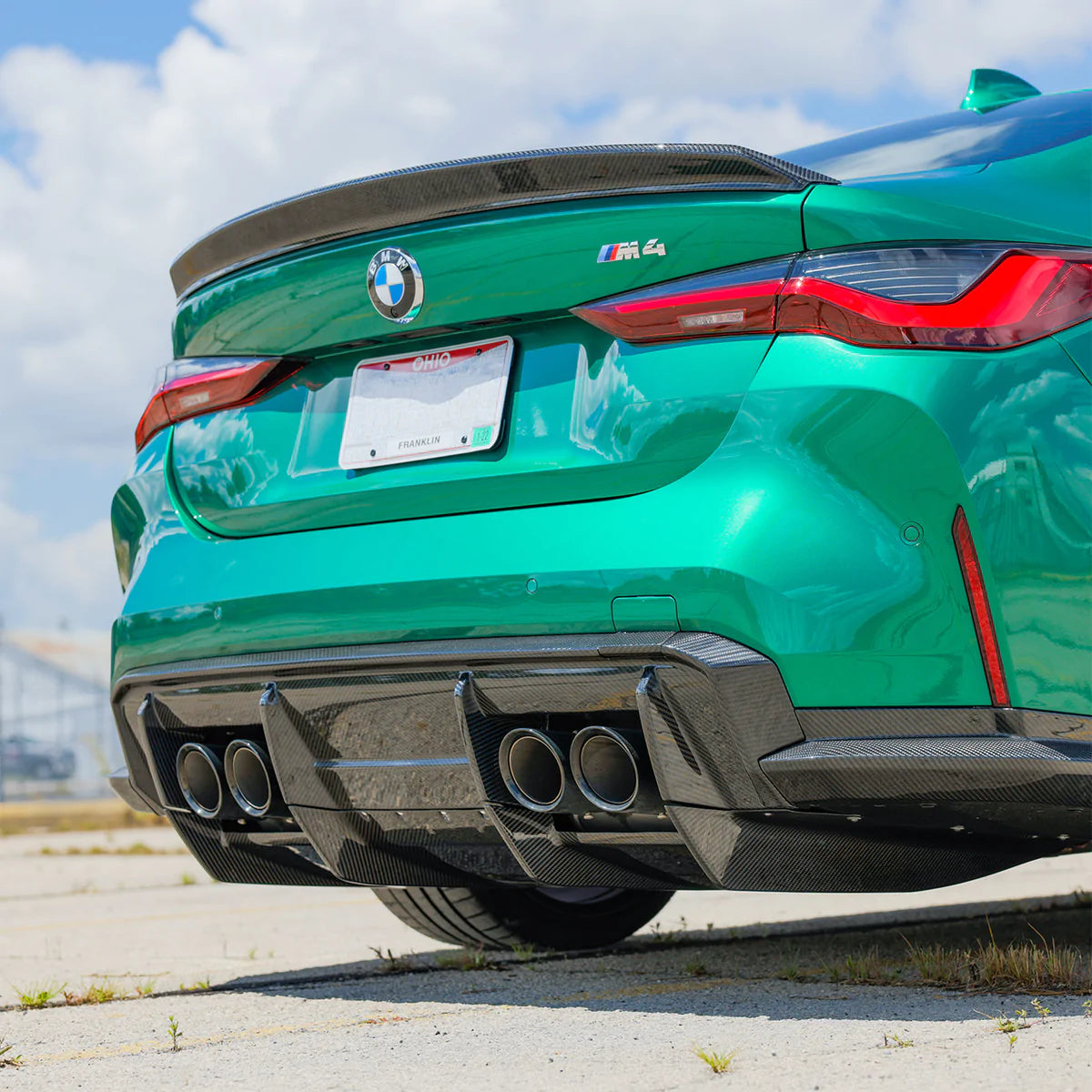 RSC Rear Spoiler for G82 BMW M4 - Carbon Fiber-Exterior-Silicon Valley Bimmer