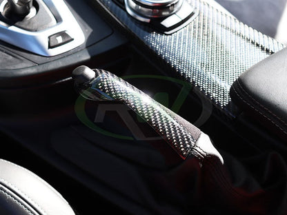 RW Carbon BMW Carbon Fiber Alcantara E-Brake Handle-Interior-Silicon Valley Bimmer