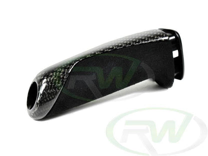RW Carbon BMW Carbon Fiber Alcantara E-Brake Handle-Interior-Silicon Valley Bimmer