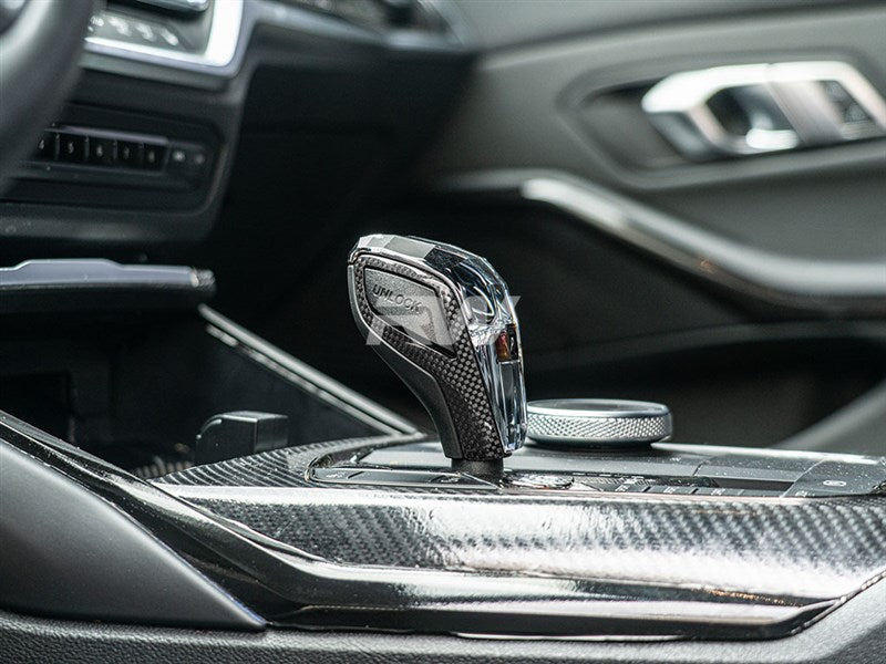 RW Carbon BMW Carbon Fiber G20 3-Series Gear Selector Side Trims-Interior-Silicon Valley Bimmer