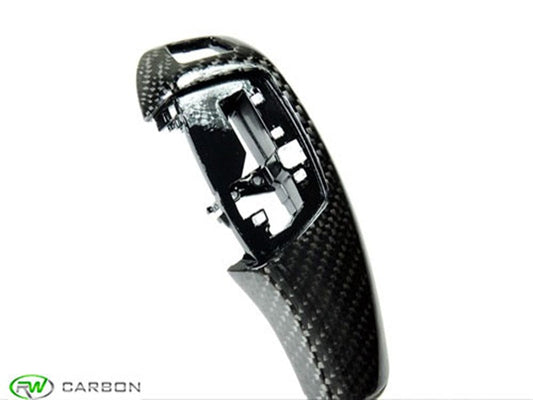 RW Carbon BMW Carbon Fiber Gear Selector Cover - Non Sport-Interior-Silicon Valley Bimmer