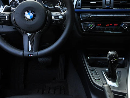 RW Carbon BMW Carbon Fiber Steering Wheel Trim M-Sport-Interior-Silicon Valley Bimmer