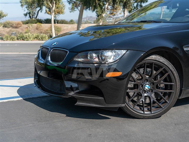 RW Carbon BMW E90 E92 E93 M3 Carbon Fiber Splitters-Exterior-Silicon Valley Bimmer