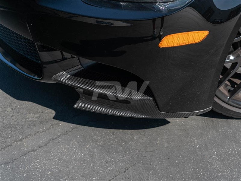 RW Carbon BMW E90 E92 E93 M3 Carbon Fiber Splitters-Exterior-Silicon Valley Bimmer