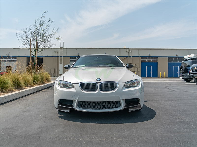 RW Carbon BMW E90 E92 E93 M3 Carbon Fiber Splitters-Exterior-Silicon Valley Bimmer