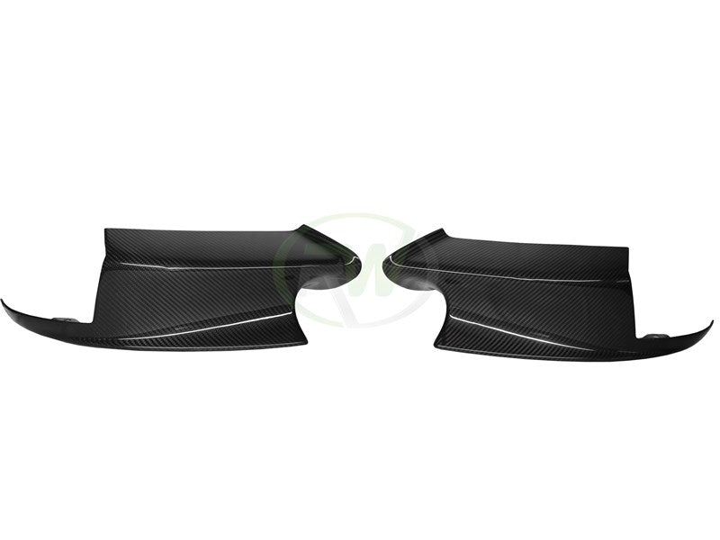 RW Carbon BMW E90 E92 E93 M3 Carbon Fiber Splitters-Exterior-Silicon Valley Bimmer