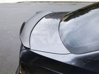 RW Carbon BMW E90 GTX Style Carbon Fiber Trunk Spoiler-Exterior-Silicon Valley Bimmer