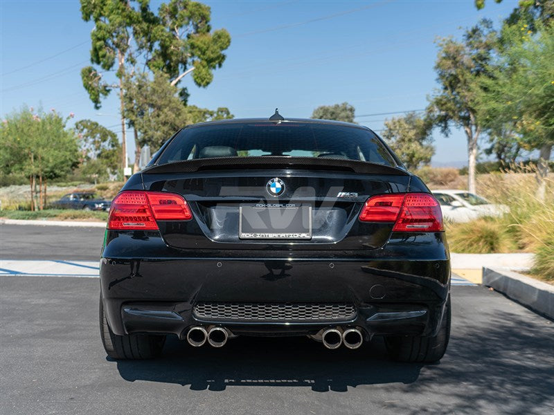 RW Carbon BMW E92 Carbon Fiber Perf. Style Trunk Spoiler-Exterior-Silicon Valley Bimmer