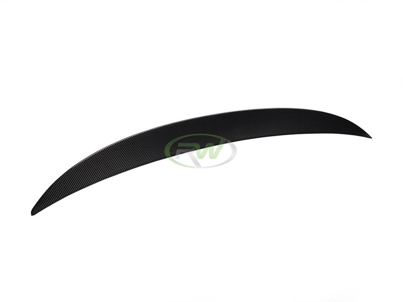 RW Carbon BMW E92 Carbon Fiber Perf. Style Trunk Spoiler-Exterior-Silicon Valley Bimmer