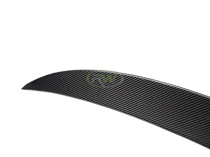 RW Carbon BMW E92 Carbon Fiber Perf. Style Trunk Spoiler-Exterior-Silicon Valley Bimmer