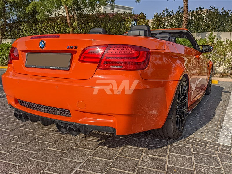 RW Carbon BMW E92 E93 M3 Arkym Style CF Diffuser-Exterior-Silicon Valley Bimmer