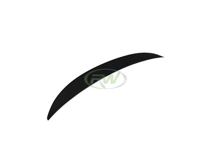 RW Carbon BMW E92 M3 1x1 Carbon Fiber M Perf Style Trunk Spoiler-Exterior-Silicon Valley Bimmer
