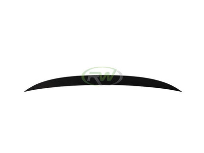 RW Carbon BMW E92 M3 1x1 Carbon Fiber M Perf Style Trunk Spoiler-Exterior-Silicon Valley Bimmer
