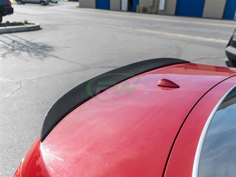 RW Carbon BMW E93 Perf. Style Carbon Fiber Trunk Spoiler-Exterior-Silicon Valley Bimmer