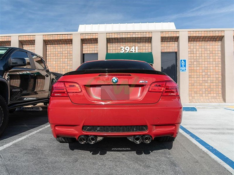 RW Carbon BMW E93 Perf. Style Carbon Fiber Trunk Spoiler-Exterior-Silicon Valley Bimmer
