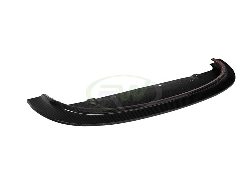 RW Carbon BMW E9X M3 CRT Style Carbon Fiber Lip Spoiler-Exterior-Silicon Valley Bimmer