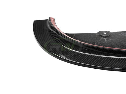 RW Carbon BMW E9X M3 CRT Style Carbon Fiber Lip Spoiler-Exterior-Silicon Valley Bimmer