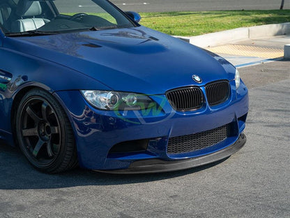 RW Carbon BMW E9X M3 GTS Style Carbon Fiber Front Lip-Exterior-Silicon Valley Bimmer