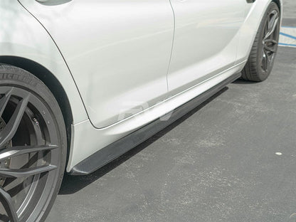 RW Carbon BMW F06 DTM Style Carbon Fiber Side Skirt Extensions-Exterior-Silicon Valley Bimmer