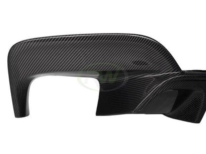 RW Carbon BMW F06 F12 F13 640i 650i M6 Carbon Fiber Diffuser-Exterior-Silicon Valley Bimmer