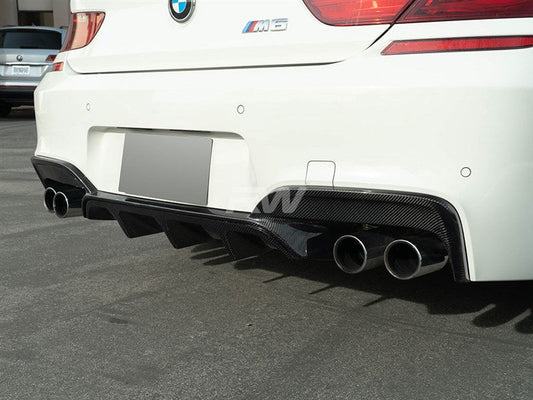 RW Carbon BMW F06 F12 F13 640i 650i M6 Carbon Fiber Diffuser-Exterior-Silicon Valley Bimmer