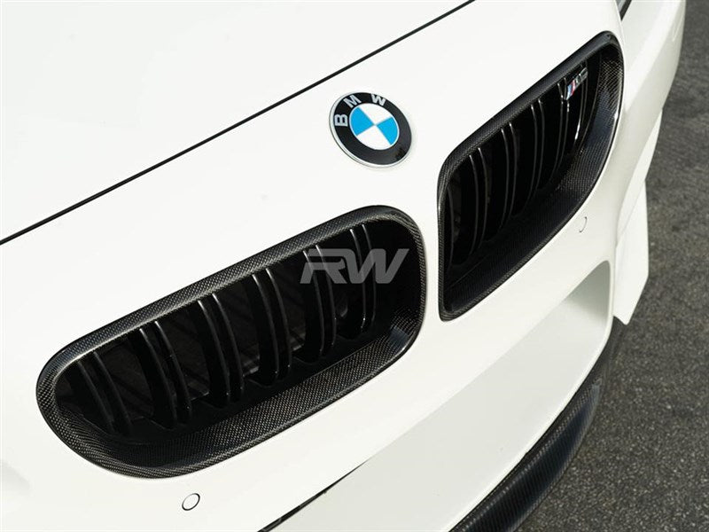 RW Carbon BMW F06 F12 F13 Carbon Fiber Grilles-Exterior-Silicon Valley Bimmer