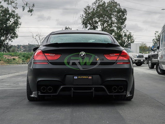 RW Carbon BMW F06 F12 F13 GTX Carbon Fiber Diffuser-Exterior-Silicon Valley Bimmer