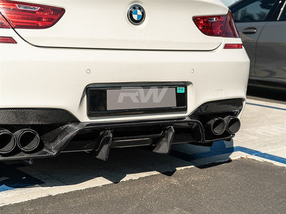 RW Carbon BMW F06 F12 F13 GTX Carbon Fiber Diffuser-Exterior-Silicon Valley Bimmer