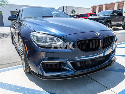 RW Carbon BMW F06 F12 F13 Gloss Black Grilles-Exterior-Silicon Valley Bimmer