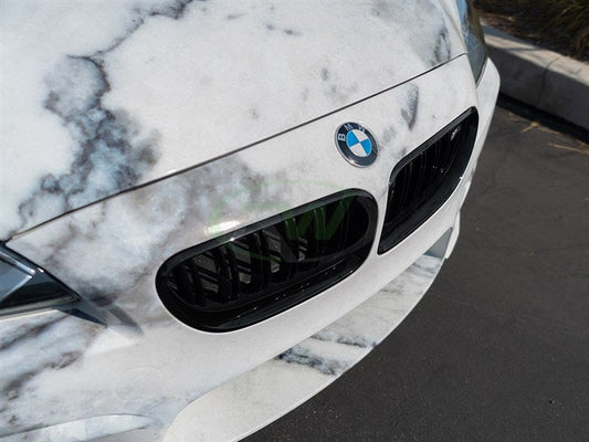 RW Carbon BMW F06 F12 F13 Gloss Black Grilles-Exterior-Silicon Valley Bimmer