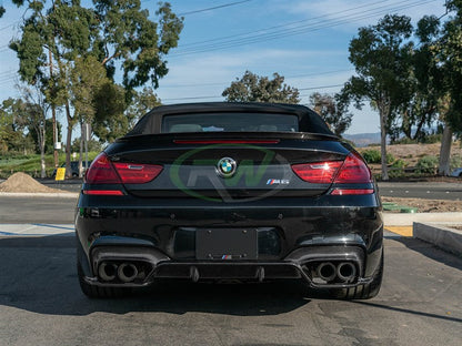 RW Carbon BMW F06 F12 F13 M6 3D Style Carbon Fiber Diffuser-Exterior-Silicon Valley Bimmer
